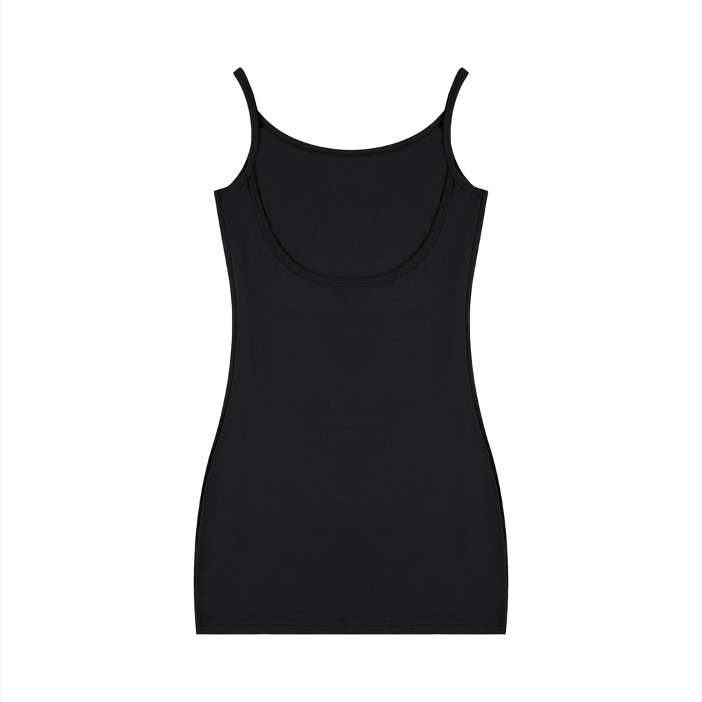 Atelier Kaz Women's Solid Tight Sleeveless Dress