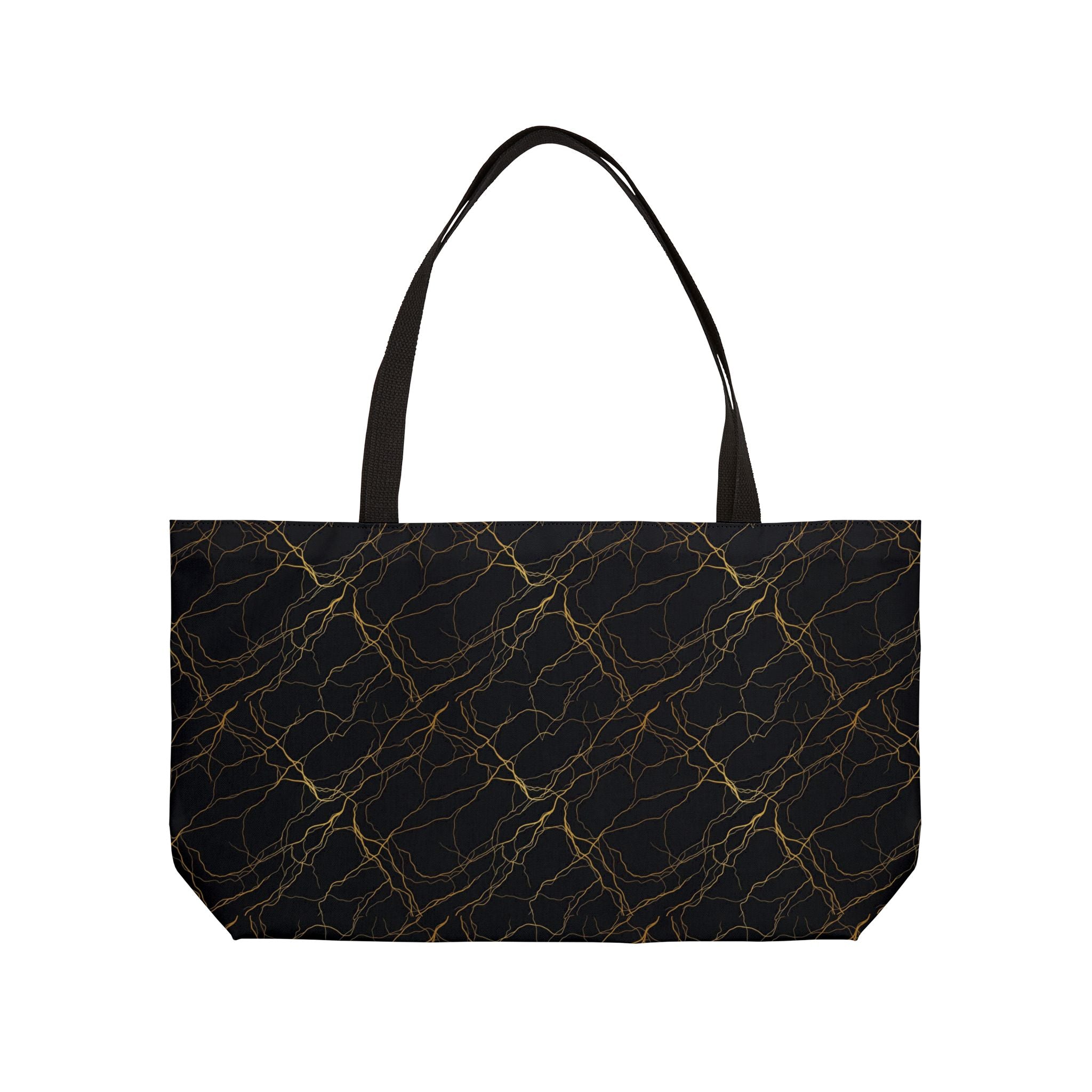 Atelier Kaz Gold Marble Weekender Tote