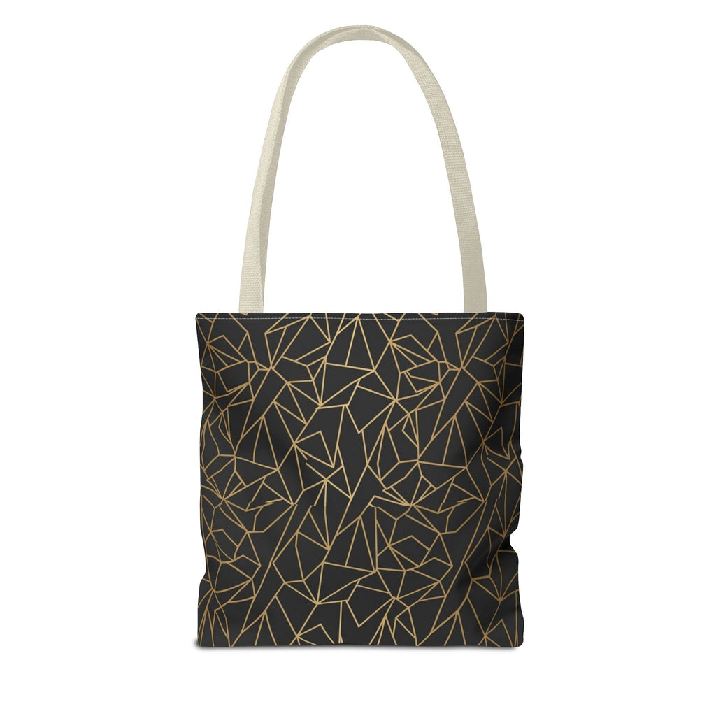 Atelier Kaz Geometric Gold Tote Bag