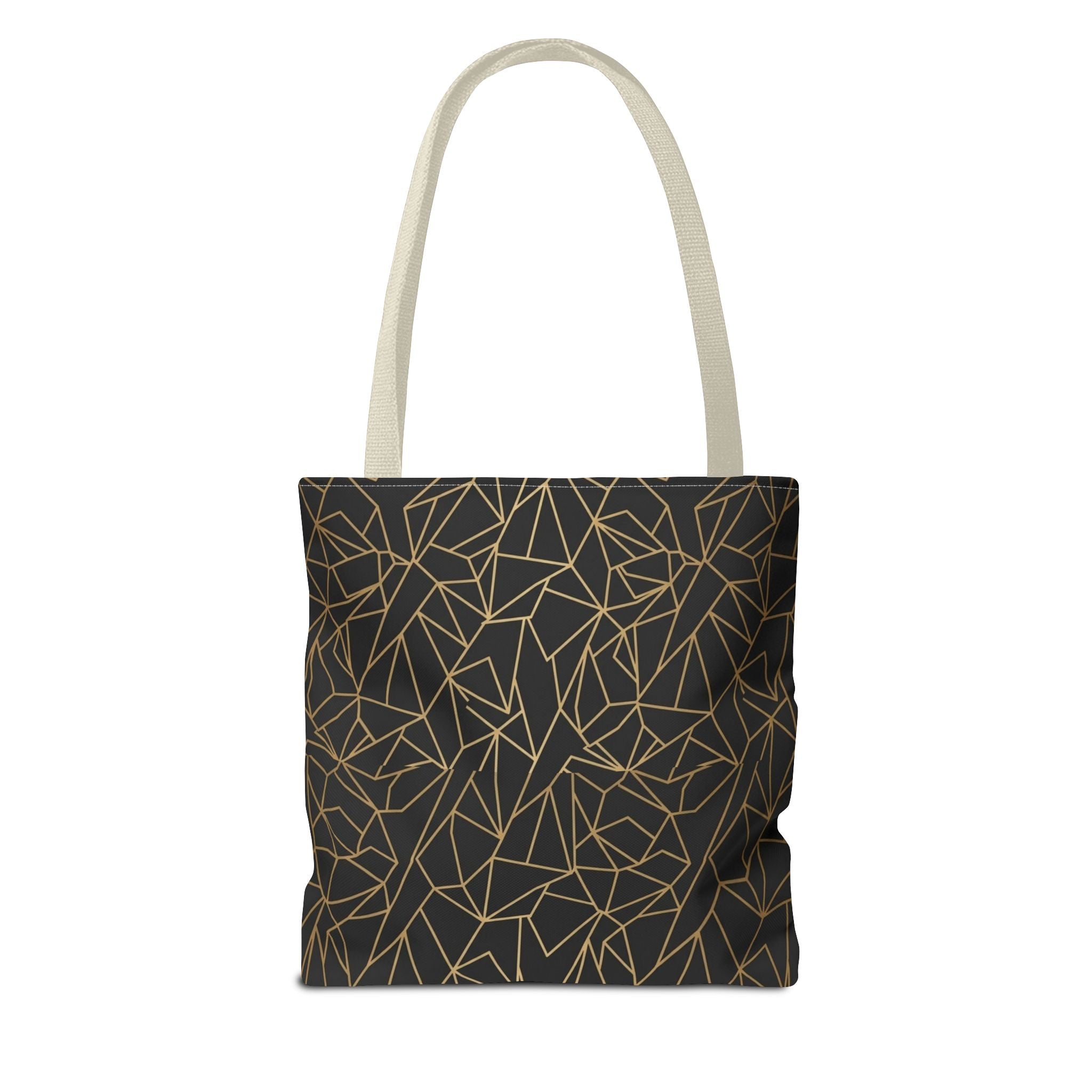 Atelier Kaz Geometric Gold Tote Bag