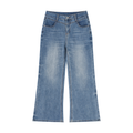 Atelier Kaz Women's Vintage Wash Wide Leg Jeans