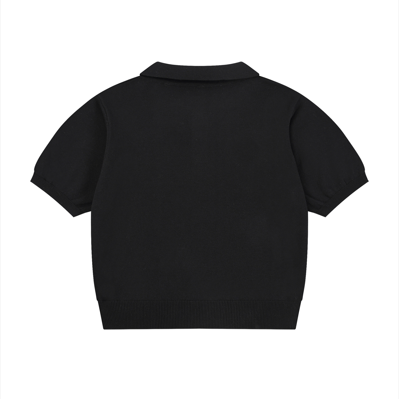 Atelier Kaz Women's Knit Cotton Polo Shirt
