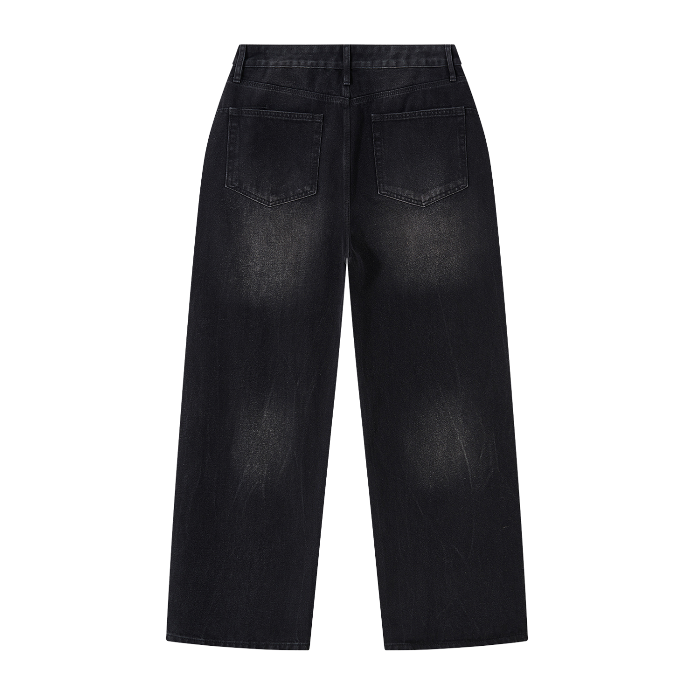 Atelier Kaz Men's Vintage Wash Wide Leg Jeans