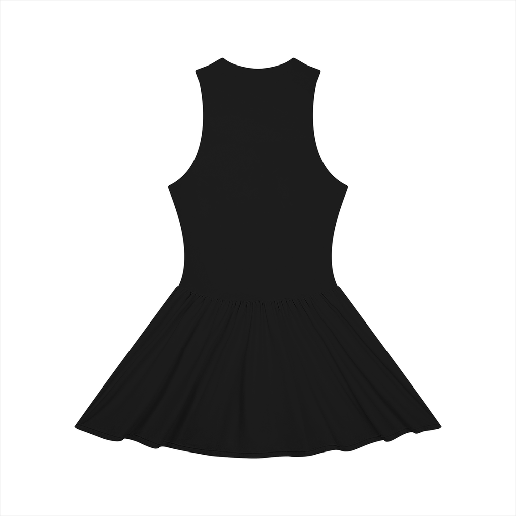 Atelier Kaz Women's Ruched Sleeveless Full-Zip Dress