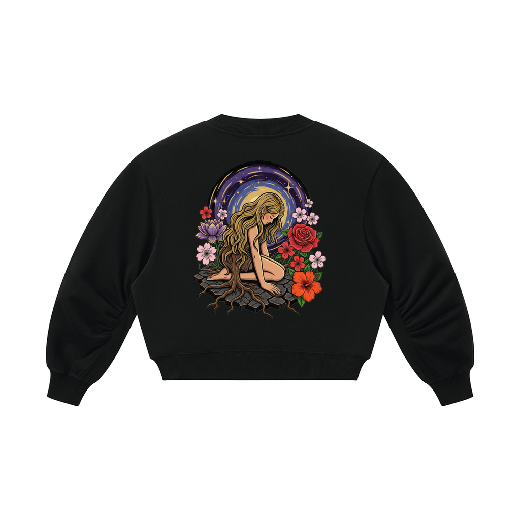 Atelier Kaz Starbound Crop Sweatshirt