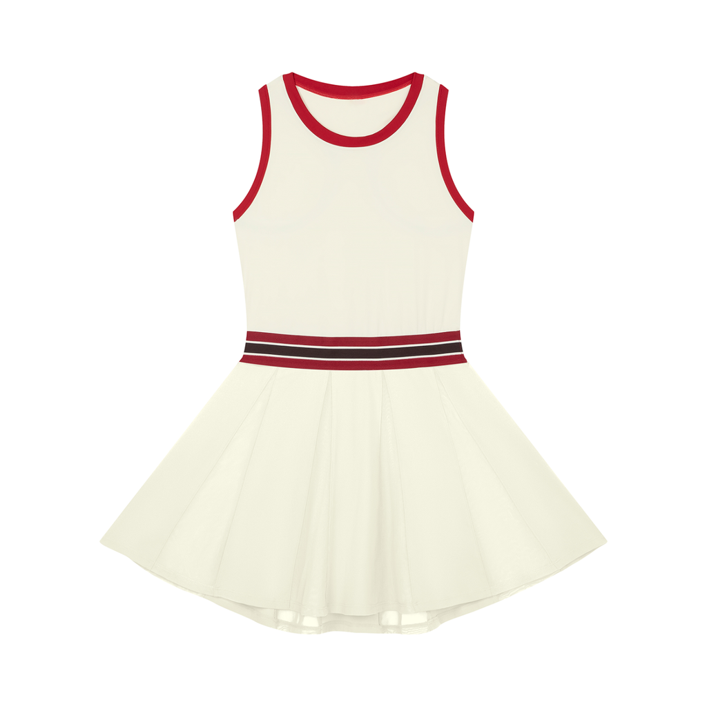 Atelier Kaz Women's Color Block A-Line Sleeveless Dress
