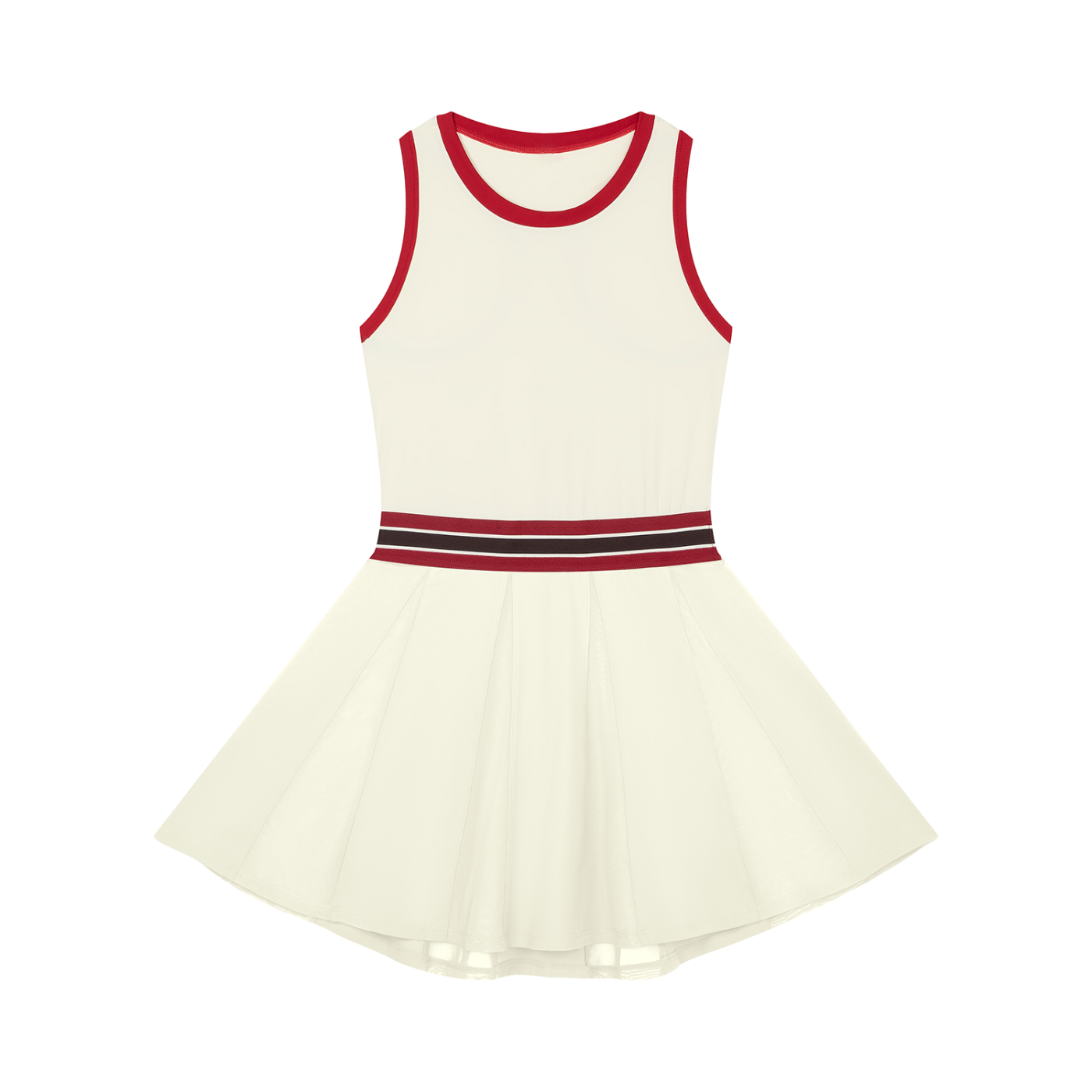 Atelier Kaz Women's Color Block A-Line Sleeveless Dress