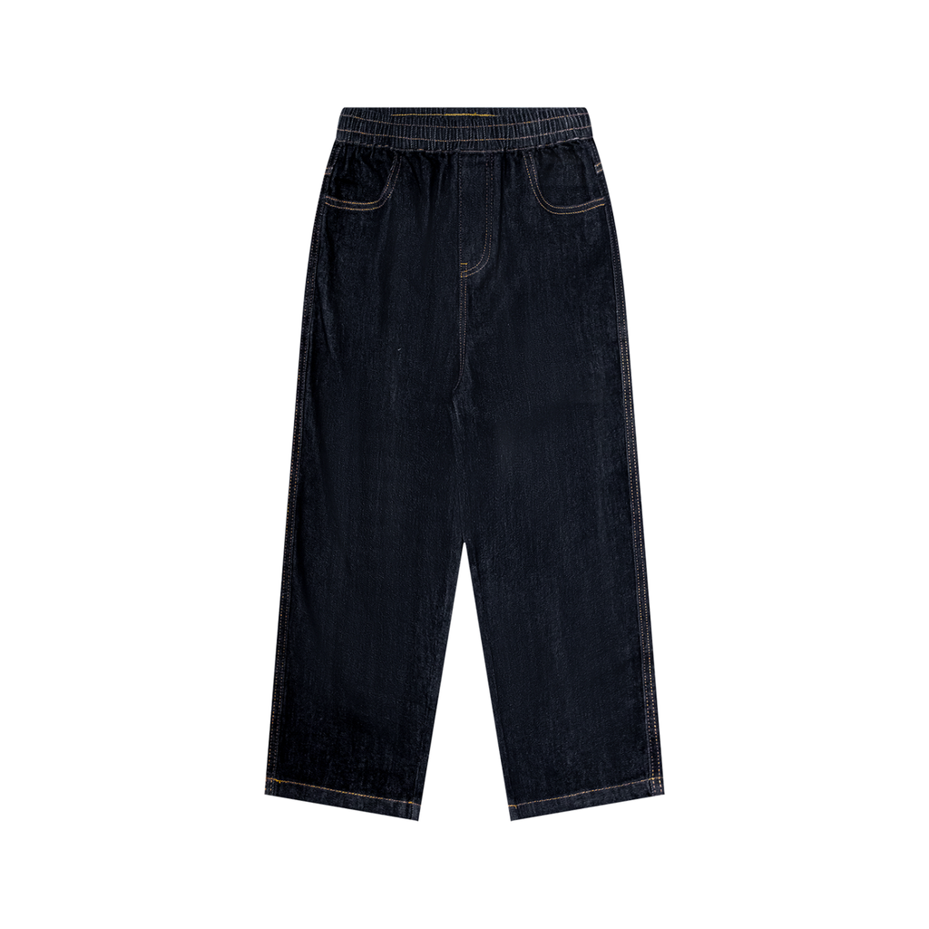 Atelier Kaz Kids Straight Leg Elastic Waist Jeans