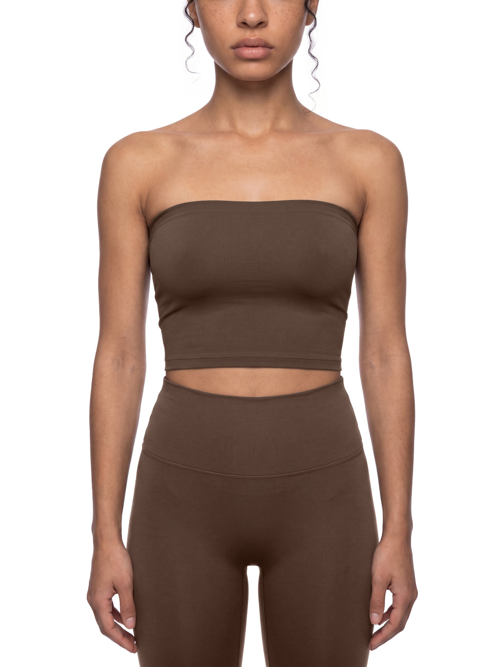 Atelier Kaz Women's Yoga Cropped Tube Top