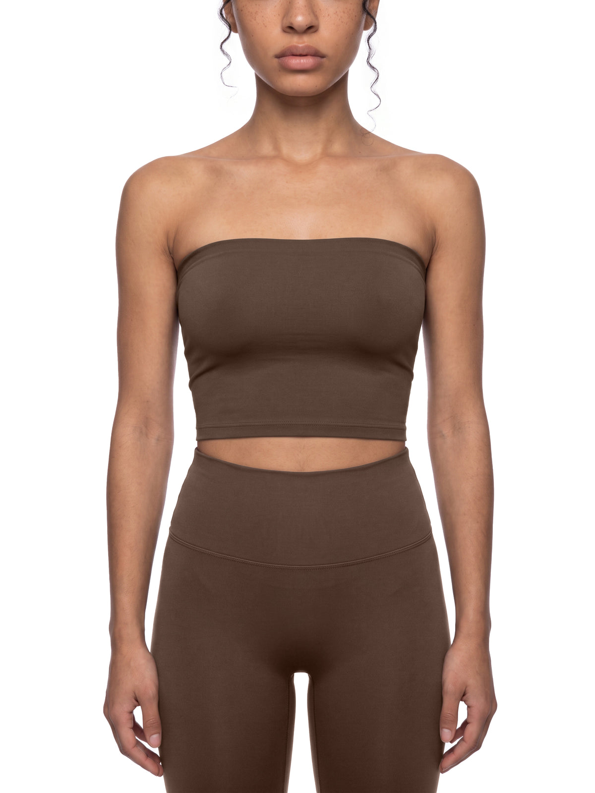 Atelier Kaz Women's Yoga Cropped Tube Top