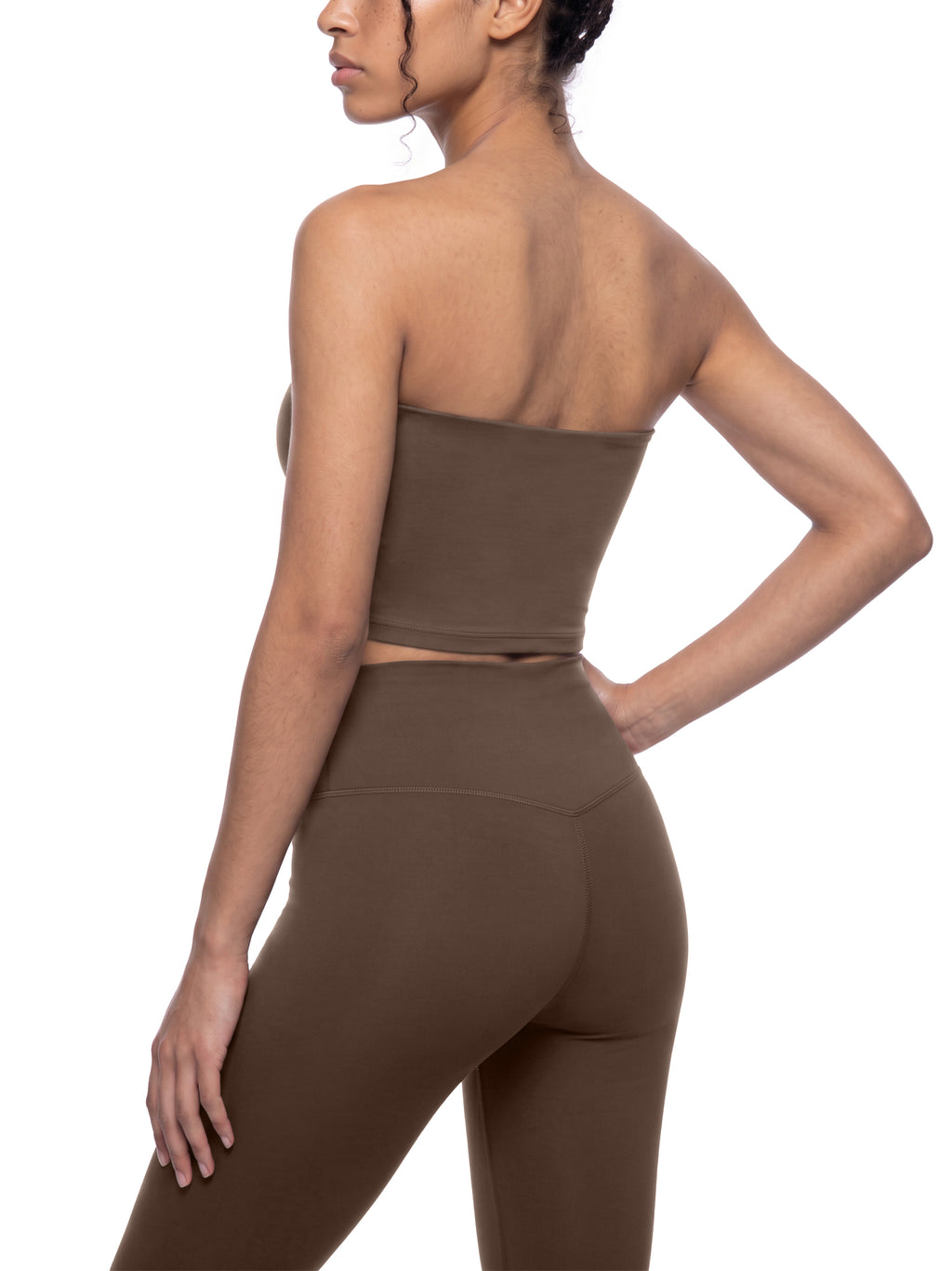 Atelier Kaz Women's Yoga Cropped Tube Top