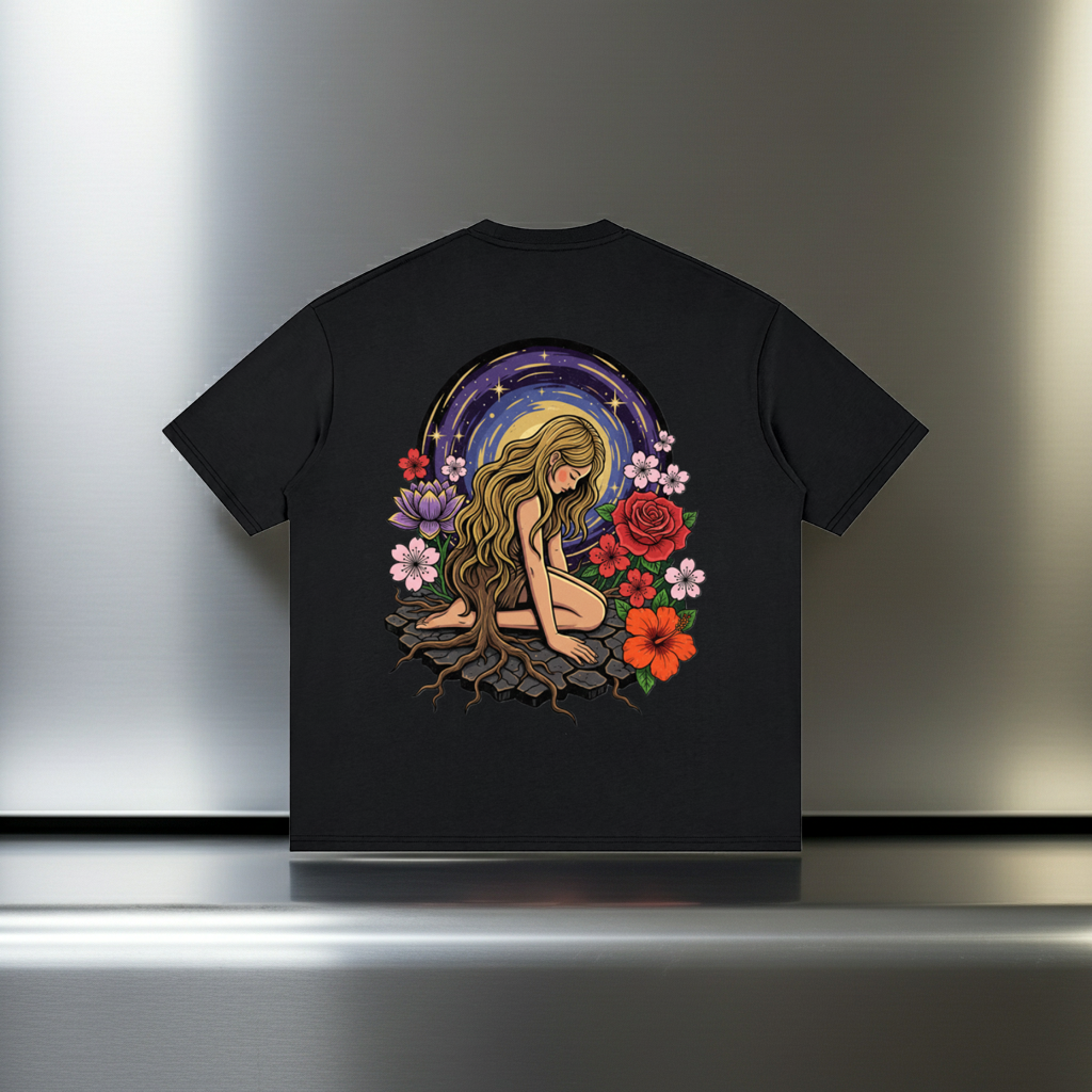 Atelier Kaz Afterglow Drop Tee